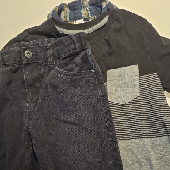 Lot Of 3- Jeans / Urban Pipeline Tee, Joe Blue and Yellow Button Down Shirt - Picture 12 of 16